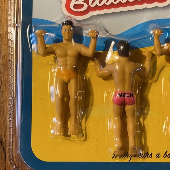 FREE w/ANY $50 PURCHASE Drinking Buddies Reuseable Glass Drink Markers SpeedoMen - Picture 4 of 7